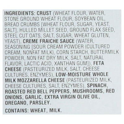 Open Nature Pizza Thin Crust Mediterranean Frozen - 15.3 Oz - Image 4