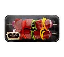Meat Counter Kabobs Beef Marinated Fresh Packaged 2 Count - 1.50 LB