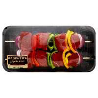 Meat Counter Kabobs Beef Marinated Fresh Packaged 2 Count - 1.50 LB