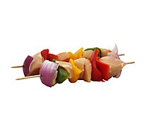 Kabobs Chicken Fresh Packaged 2 Count - 1.5 Lb