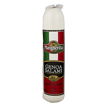 Margherita Genoa Salami - 0.50 Lb - Image 1
