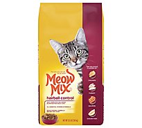 Meow Mix Cat Food Dry Hairball Control Bag - 6.3 Lb