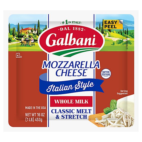 Galbani Sorrento Whole Milk Mozzarella Cheese - 16 Oz