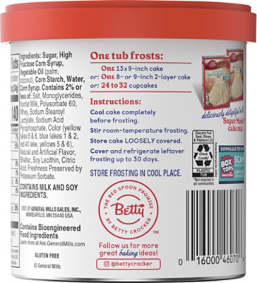Betty Crocker Rich & Creamy Frosting Rainbow Chip Original - 16 Oz - Image 5