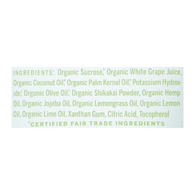 Dr. Bronners Shaving Soap Organic Lemongrass Lime - 7 Fl. Oz. - Image 4