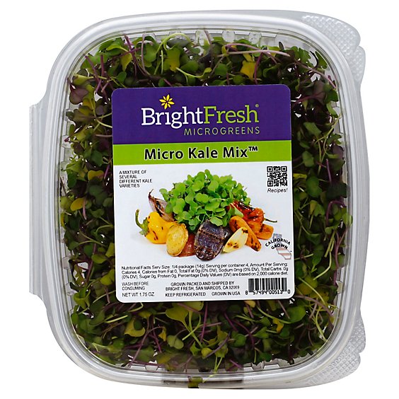 BrightFresh Micro Kale Mix - 1.75 Oz