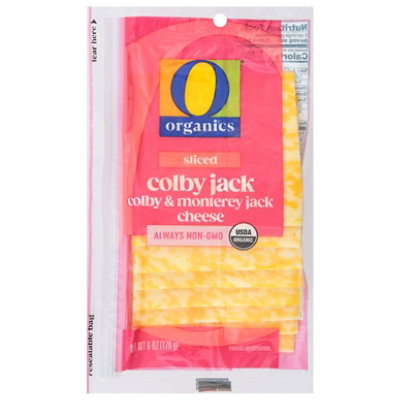 O Organics Organic Cheese Sliced Colby Jack - 6 Oz - Image 3