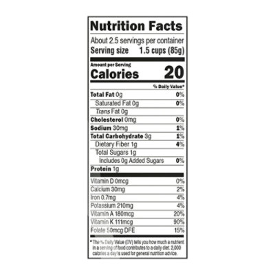 Fresh Express Fancy Greens - 7 Oz - Image 3