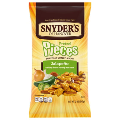 Snyders of Hanover Pretzel Pieces Jalapeno - 12 Oz