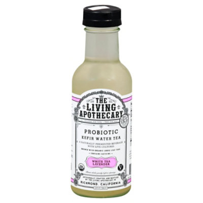 Probiotic Kefir Water Tea White Tea Lavender - 13 Fl. Oz.