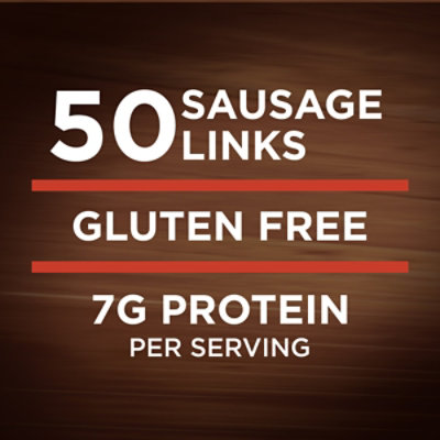 Banquet Brown N Serve Fully Cooked Original Sausage Links - 50-32 Oz - Image 3