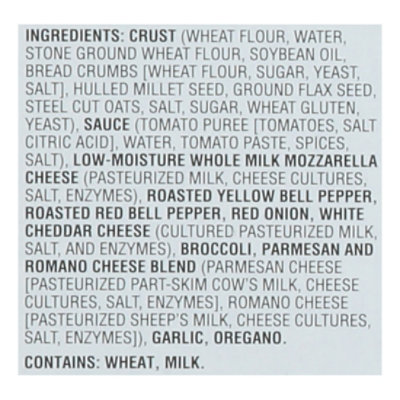 Open Nature Pizza Thin Crust Roasted Vegetable Frozen - 17.5 Oz - Image 4