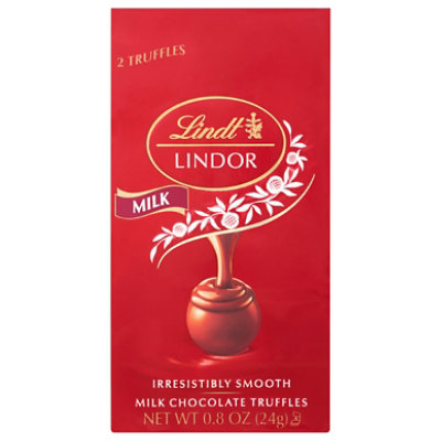 Lindt LINDOR Assorted Chocolate Candy Truffles Bag - 5.1 Oz - Albertsons