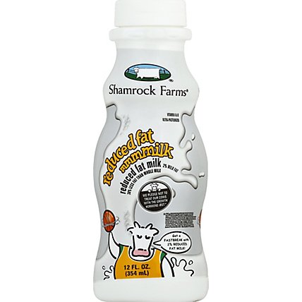Shamrock Farms Milk Reduced Fat 2% - 12 Fl. Oz. - Image 3