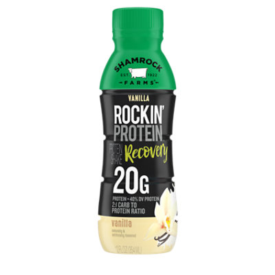 Shamrock Farms Rockin Protein Shake Recovery Vanilla - 12 Fl