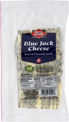 Dietz & Watson Cheese Monterey Jack With Blue Cheese - 8 Oz
