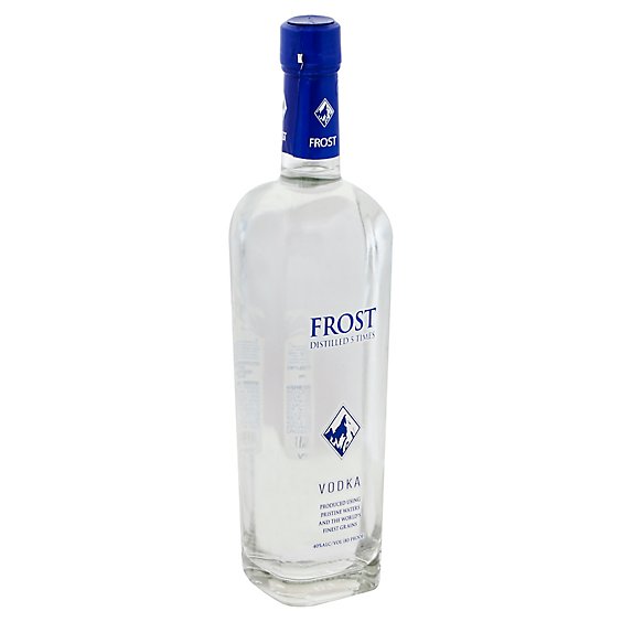 Frost Vodka Distilled 5 Times 80 Proof - 750 Ml