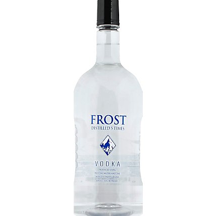 Frost Vodka Distilled 5 Times 80 Proof - 1.75 Liter - Image 2