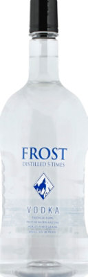 Frost Vodka Distilled 5 Times 80 Proof - 1.75 Liter - Image 2