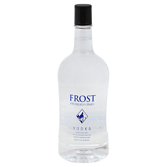 Frost Vodka Distilled 5 Times 80 Proof - 1.75 Liter