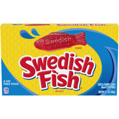 SWEDISH FISH Soft & Chewy Candy - 3.1 Oz - Image 1