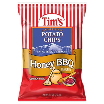 Tims Potato Chips Honey BBQ - 7.5 Oz - Image 3