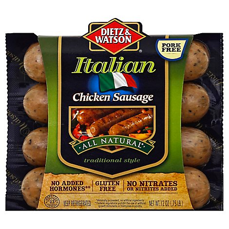 Dietz & Watson Italian Chicken Sausage - 12 Oz