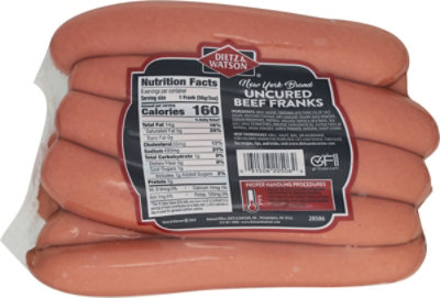 Dietz & Watson Ny Style Beef Franks - 16 Oz - Image 6