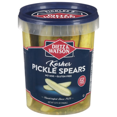 Dietz & Watson Kosher Pickle Spears - 32 Oz - Image 3