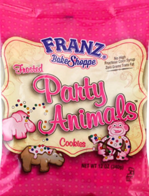 Franz Frosted Party Animal Cookies - 12 Oz - Image 1