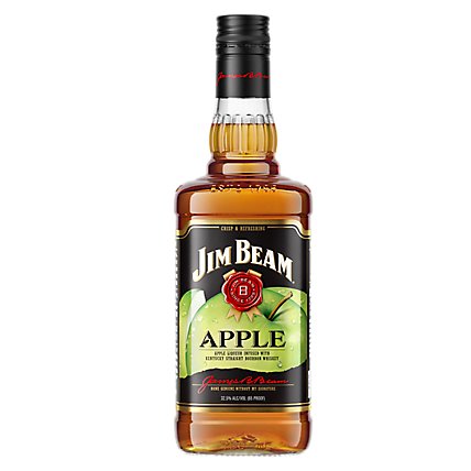 Jim Beam Apple Kentucky Straight Bourbon Whiskey 70 Proof - 750 Ml - Image 2