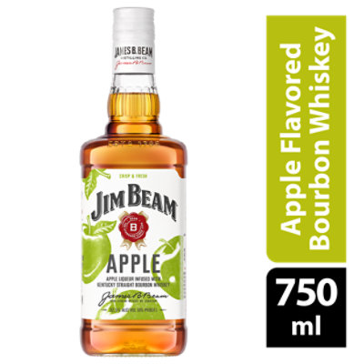 Jim Beam Apple Kentucky Straight Bourbon Whiskey 70 Proof - 750 Ml - Image 1