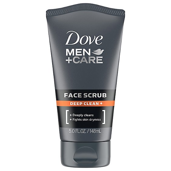 Dove Men+Care Face Scrub Deep Clean - 5 Fl. Oz.