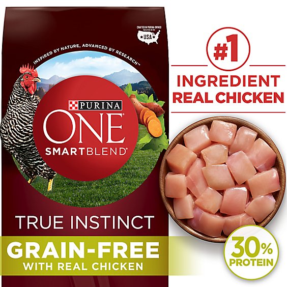 Purina ONE SMARTBLEND Dog Food Premium With Real Chicken & Sweet Potato Bag - 12.5 Lb