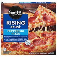 Signature SELECT Pizza Rising Crust Pepperoni Frozen - 30.5 Oz - Image 3