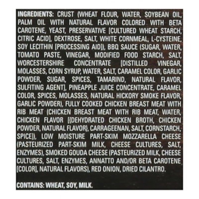 Signature SELECT Pizza Ultra Thin Crust Barbeque Recipe Chicken Frozen - 14.1 Oz - Image 5