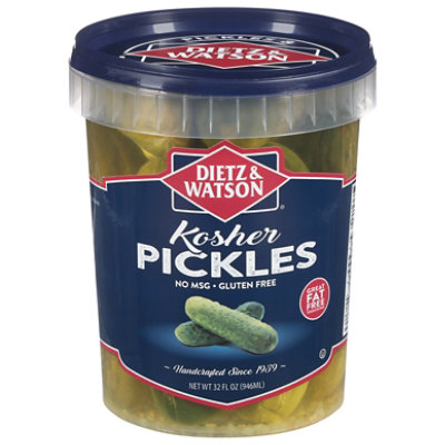 Dietz & Watson Deli Complemetns Kosher Pickles - 32 Oz - Image 3