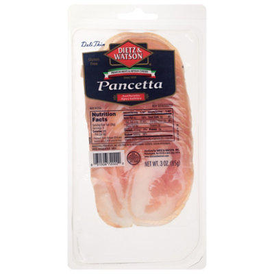 Dietz & Watson Pre-Sliced Pancetta 3 Oz - Image 3