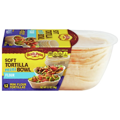 Old El Paso Tortillas Flour Taco Boats Mini Tub 12 Count - 5.1 Oz - Image 3