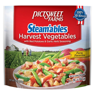 Pictsweet Farms Steamables Vegetables Harvest Red Potatoes & Garlic Herb Sauce - 10 Oz - Image 2