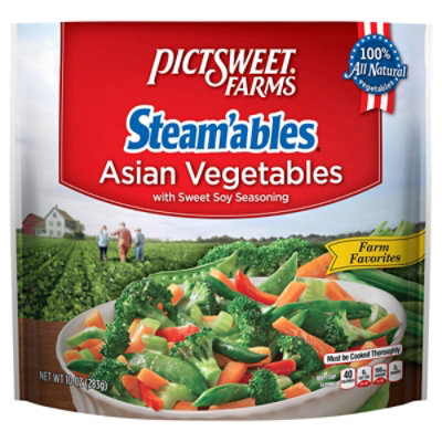 Pictsweet Farms Steamables Vegetables Asian Sweet Soy Seasoning - 10 Oz - Image 1