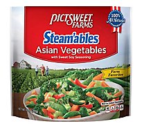 Pictsweet Farms Steamables Vegetables Asian Sweet Soy Seasoning - 10 Oz