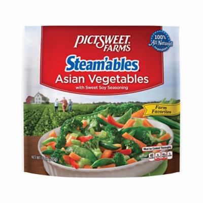 Pictsweet Farms Steamables Vegetables Asian Sweet Soy Seasoning - 10 Oz