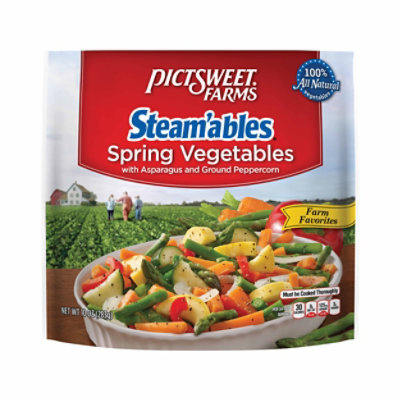Pictsweet Farms Steamables Vegetables Spring Farm Favorites - 10 Oz
