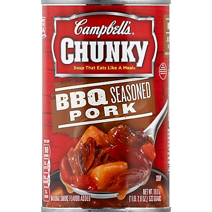 Campbells Chunky Soup BBQ Seasoned Pork - 18.8 Oz - Image 2