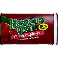 Hawaiis Own Juice Frozen Concentrate Guava Raspberry - 12 Fl. Oz. - Image 2