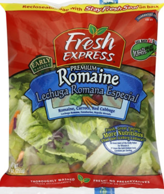 Fresh Express Salad Greens Premium Romaine - 9 Oz - Image 2