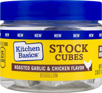 Kitchen Basics Stock Cubes Bouillon Roasted Garlic & Chicken Flavor 2