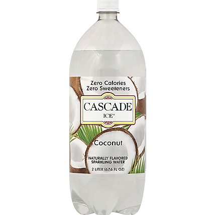 Cascade Ice Sparkling Water Coconut - 67.6 Fl. Oz. - Image 2