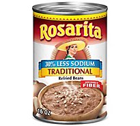 Rosarita Low Sodium Refried Beans - 16 Oz